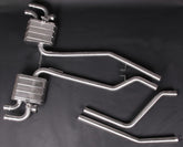 Porsche 958 Cayenne Turbo/S (10-14) - Valved Exhaust with Mid-Pipes (CES3)